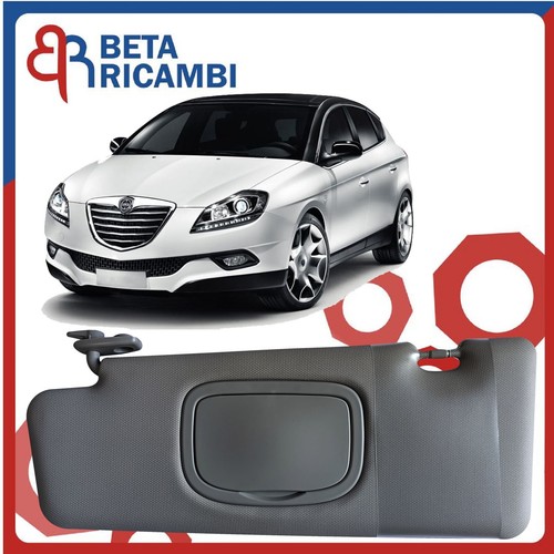 Aletta Parasole Lancia Delta Dal 2008 Pattina Coppia Dx Sx Con Tasca E Specchio - Foto 3 di 9