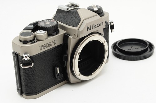 【Casi Como Nuevo con Correa】 Nikon Nuevo FM2/T Titanio 35mm Cuerpo de Cámara Fotográfica JAPÓN - Imagen 3 de 8