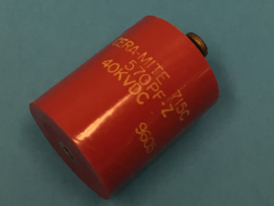 Cera-Mite 715C - 570 PF-Z - 40KVDC - Capacitor | eBay