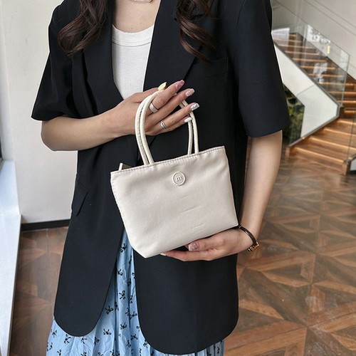 Nylon Handbag Multicolor HandHold Bag Creative Tote Bag Shopping Commuting - Picture 10 of 20