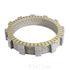 Clutch Friction Plates for Kawasaki ZR1200 ZRX1200R 2001-2008 ZRX1200S 2001-2004