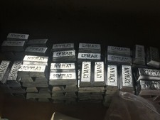  PRICE REDUCED  18 lbs Soft Lead Ingots for casting sinkers, jigs, bullets. 