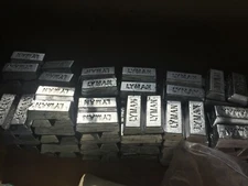 *PRICE REDUCED*  18+ lbs Soft Lead Ingots for casting sinkers, jigs, bullets. 