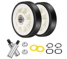 303373K Dryer Roller Wheel Drum Support Kit Maytag 12001541,312948 2 Pack