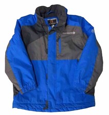 Free Country Boys Blue Jacket Size Medium 10-12 Extreme Performance with Pockets