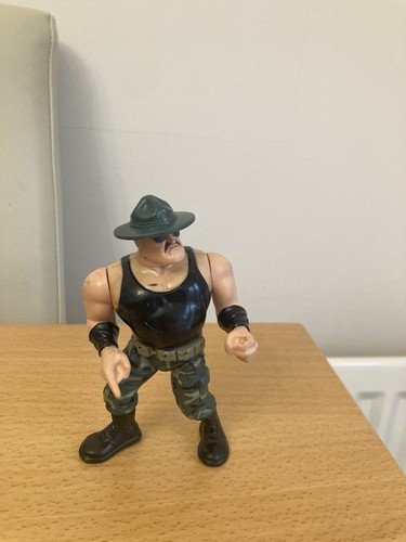 Sgt Slaughter WWF series 3 1992 Hasbro Wrestling F...