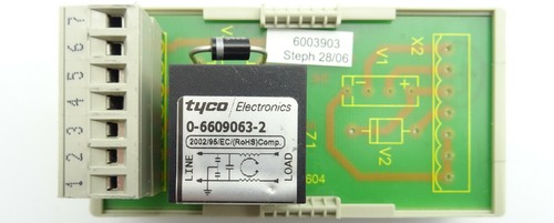 2x Filtermodul CORCOM 3EBP RFI Filter Netzfilter 3A 250V + PCB Platine WEB 1001 - Picture 2 of 6