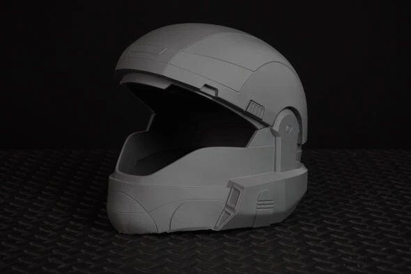 Accesorio de casco hágalo usted mismo crudo para disfraz Halo 3 ODST | Escala para adaptarse Foto 2 de 4