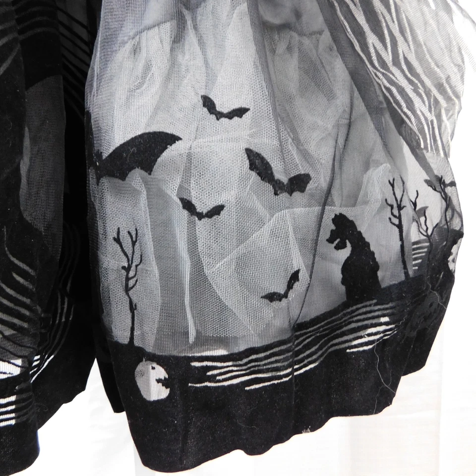 Vestido Disfraz Pesadilla Antes de Navidad Adulto Jack Skellington 4-6 Pequeño #6647 Foto 4 de 4