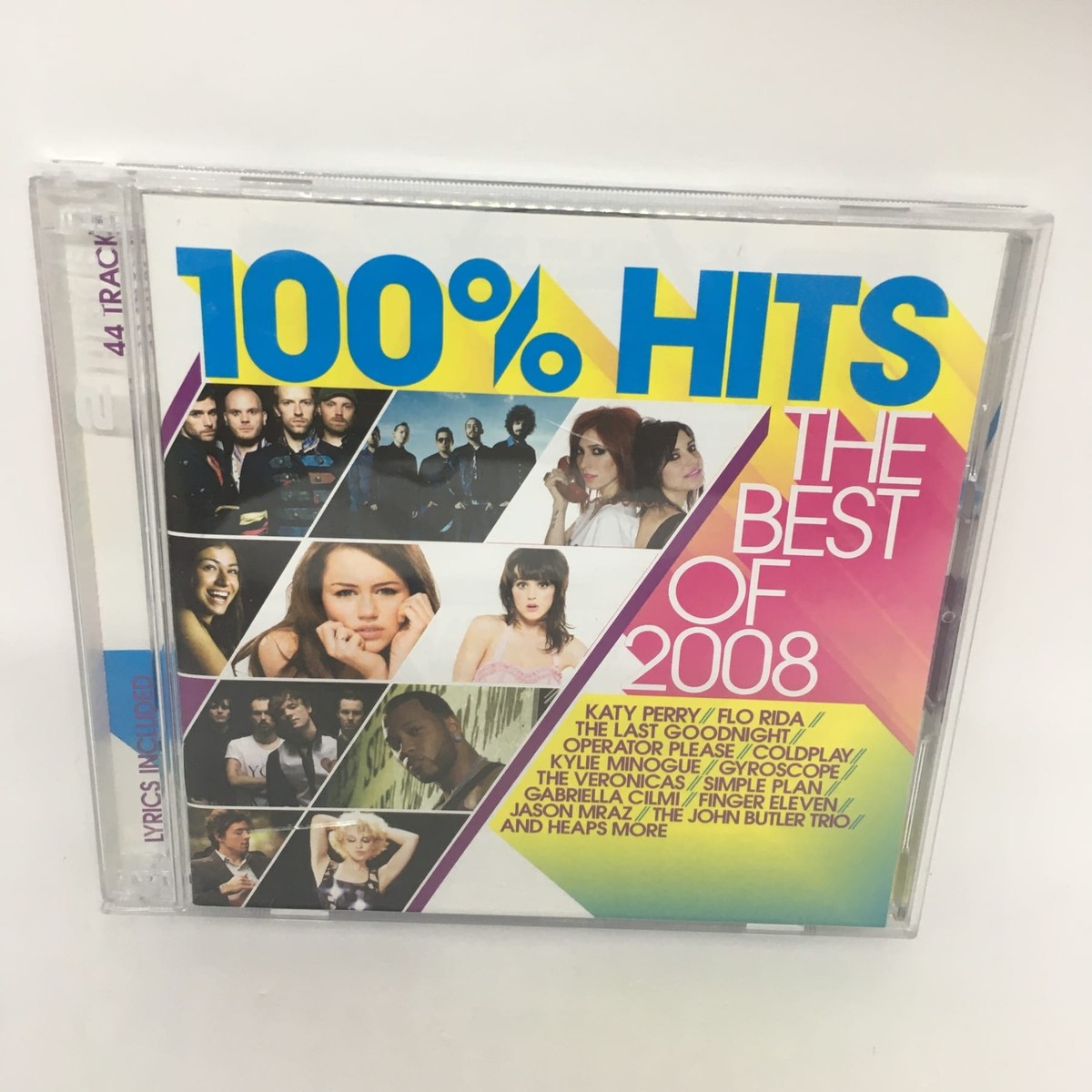 100% Hits THE BEST OF 2008 CD (2 Disc) Compilation GOOD