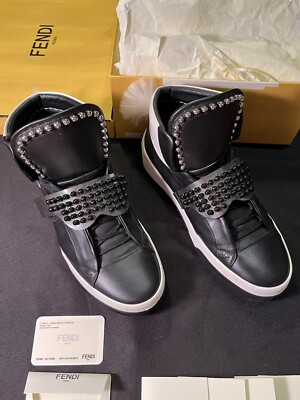 FENDI KARLITO TASSELS SHOES SNEAKERS KARL LOVES FENDI 9.5 FITS 