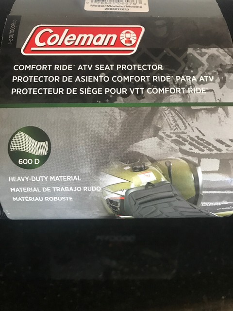 Coleman ATV Seat Pad Cushion Cover Protector Comfortable Ride Motorcycle Bike