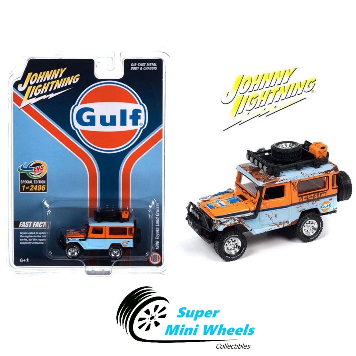 Johnny Lightning Toyota Land Cruiser Contemporary Manufacture