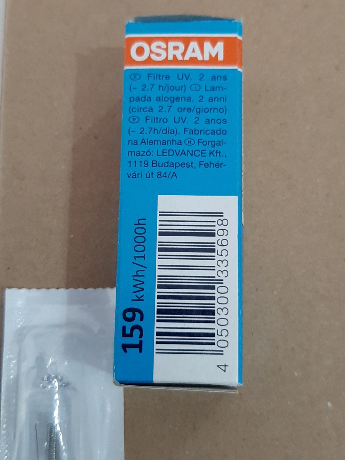 OSRAM 64465 U 150 W Halogen Bulb Energy Class C for sale online | eBay 