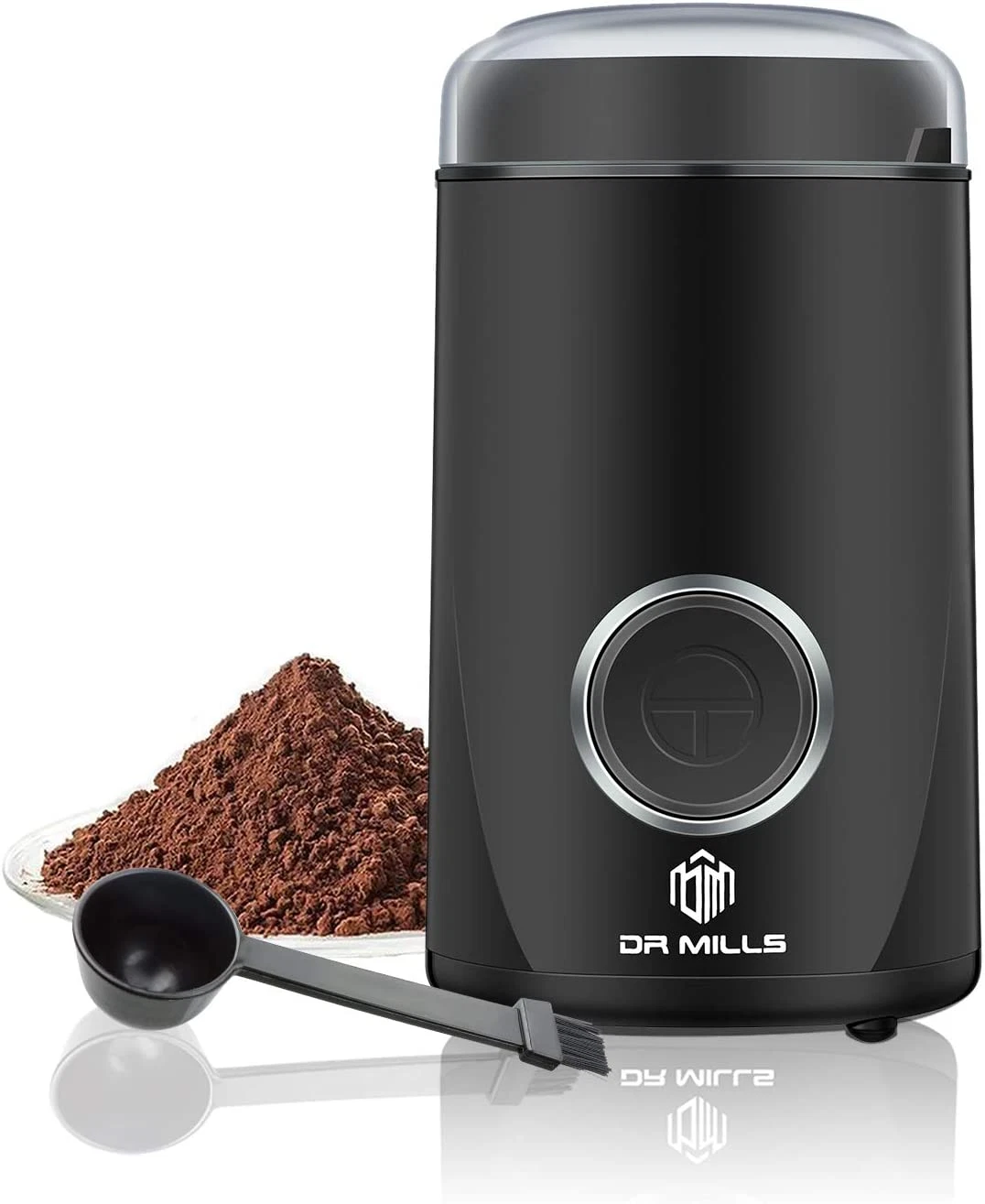 DM-7441 Coffee Grinder Electric, Coffee Bean and Dried Spice Grinder, One Touch
