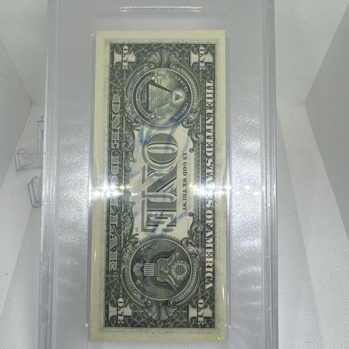 Dennis Rodman Signed Currency NBA Bulls HOF Autograph Worm PSA/DNA Authentic - Picture 8 of 8