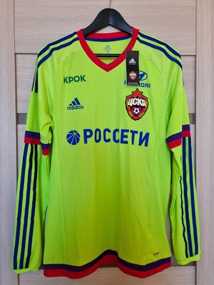 CSKA Moscow 2015/2016 PLAYER ISSUE Adidas Football Soccer Shirt Jersey Russia