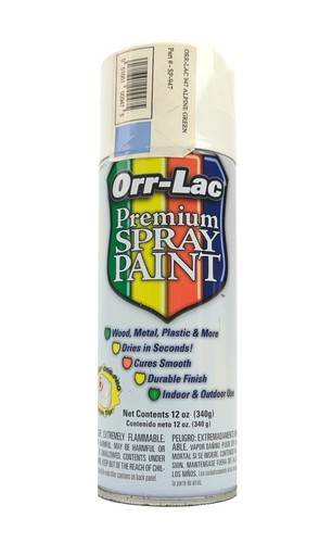 Orr-Lac SP-947 Heavy Duty Engine 12 oz. Alpine Green Premium Auto Spray Paint - 第 1/1 張圖片