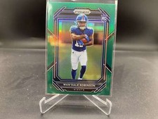 Wan’Dale Robinson 2022 Prizm Green #315 Giants RC Rookie