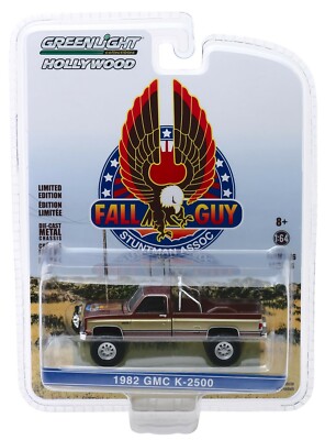1:64 GreenLight *HOLLYWOOD 26* Fall Guy Stunt Man 1982 GMC K-2500 *IN STOCK* NIP