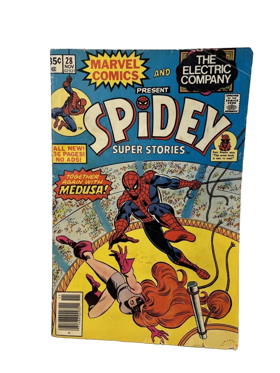 アメコミ SPIDERMAN ELECTRONICTALKINGSPIDEY ALIVE Spidey Super Stories 28 Nov 02931 Marvel Comics And The