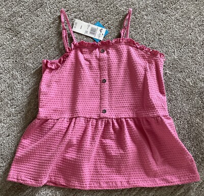 ROXY Girls Midnight Memories Tank Top Size  XXL Pink NWT