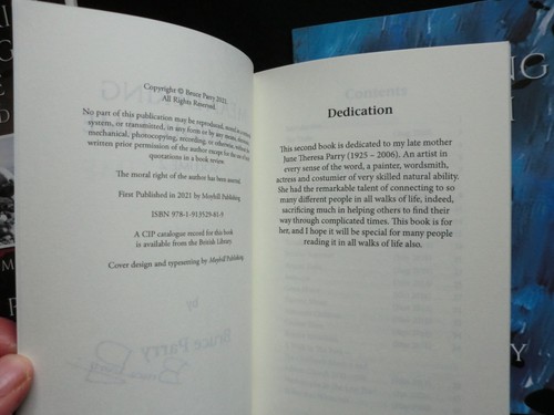 SIGNED; BRUCE PARRY; Meandering Through Time (2020-23) 3 Volume Set Poetry Prose - Picture 12 of 24