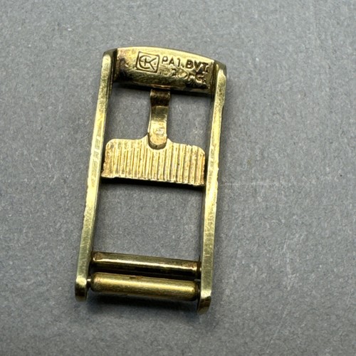 Omega 8 MM EK PAT. BVT. watch band buckle Gold Plate - 1960's vintage model - Picture 3 of 13