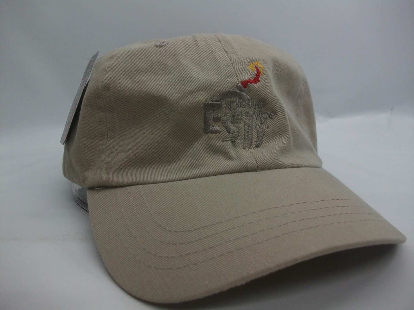 Explosive Service Hat Beige Strapback Baseball Ca… - image 1