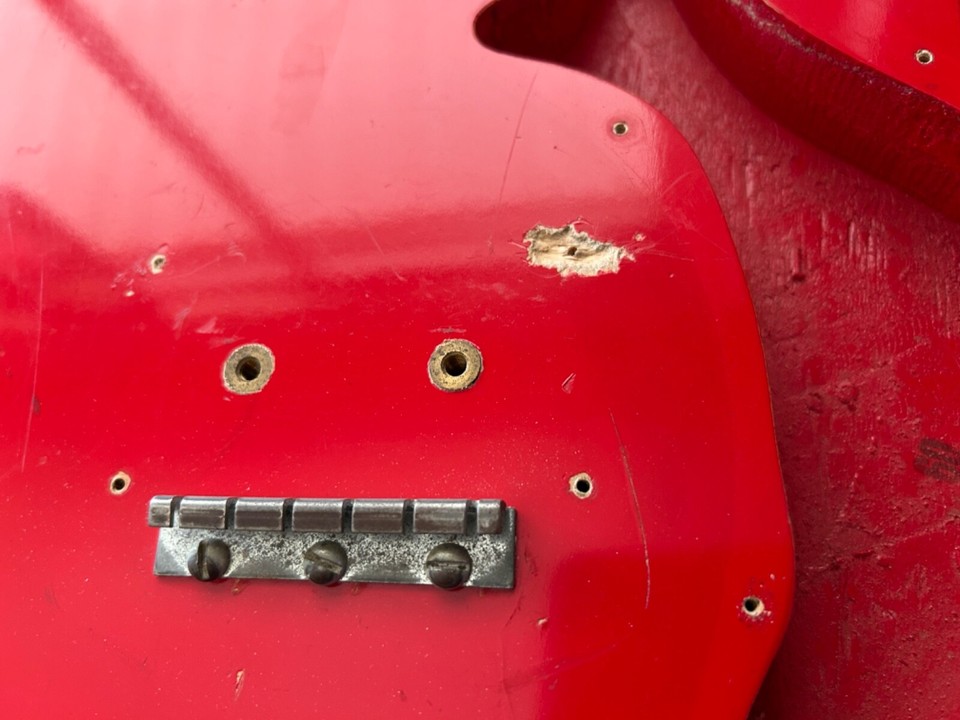 Silvertone Kay vintage guitar body 1960’s Sears catalog 1411L Vanguard