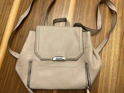 Kenneth Cole Tan Leather Backpack Colombian Leather Backpack main image 2