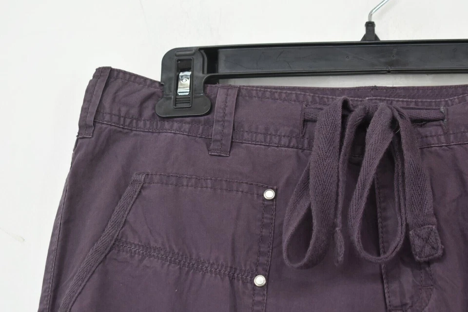 Pantalones London Jean Mujer Cordón Cómodos Algodón Denim Pierna Ancha 6 Largos Foto 4 de 4