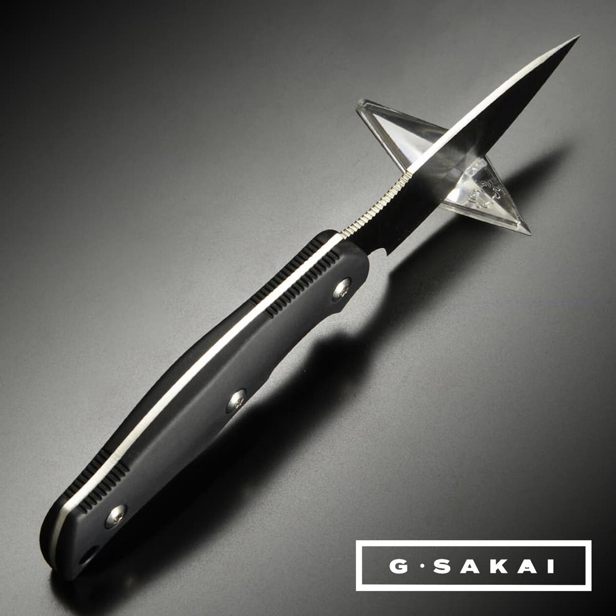 SABI KNIFE 4 G-SAKAL H-1 STEEL 両刃　包丁 ジー・サカイ(G・SAKAI)オンラインショップ / SABI KNIFE KITCHEN3