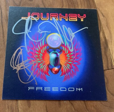 Journey Signed CD Freedom Neal Schon Jonathan Cain Arnel Pineda | eBay