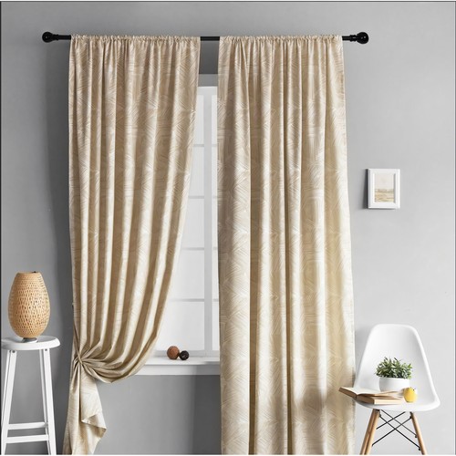 Curtain Poles for Windows with Brackets 110-360cm Telescopic Rod Edelstahl Ø25mm - Picture 12 of 22