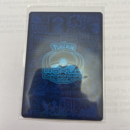 Pokemon 2022 World Championships PALKIA DECK Origin Forme Palkia VSTAR #040 (DB) - Picture 2 of 2
