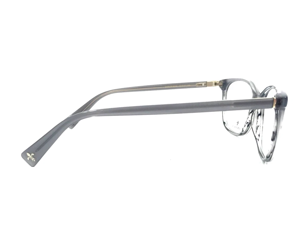 Seraphin 眼镜框 HANLEY 8316 灰色喇叭方形全边 53-17-140 — 第 3/4 张图片