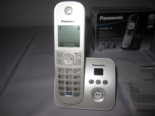 Panasonic KX-TG6821 digitales Schnurlos-Telefon mit integriertem Anrufbeantworte - Bild 5 von 5