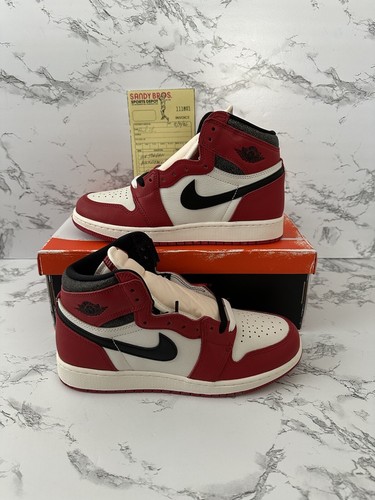 Air Jordan 1 Retro High GS Chicago Lost and Found FD1437-612 Size 5.5Y/ Women 7 - Picture 1 of 8