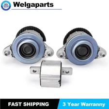 Transmission Mount + 2 Engine Mounts Kit LEMFORDER for Mercedes C300 C350 E350