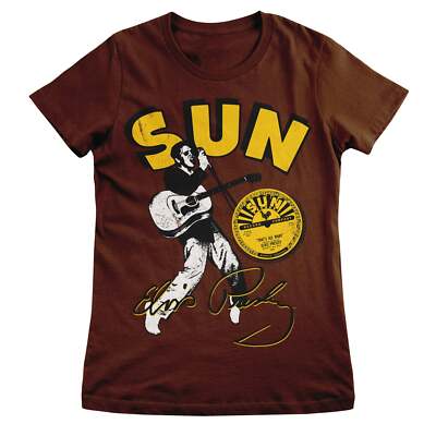 Offiziell lizenziertes Elvis Presley - Sun Records Damen T-Shirt