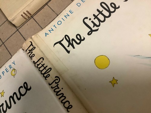 RARE Vtg THE LITTLE PRINCE Antoine De Saint-Exupery 1943 DJ HB $3.75 edition - Picture 11 of 12