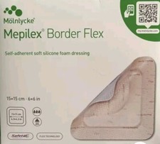 Mepilex Border Flex Box 6x6 Silicone Dressing 595400 5 p Box will Ship