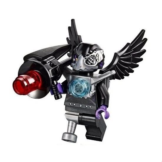 NEW LEGO 70003 Eris' Eagle Interceptor Legends of Chima RIZZO Minifigure &Weapon