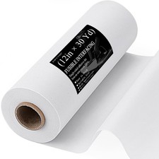 Medium Weight 12"X 30 Yards Fusible Interfacing for Sewing,Iron-On Non-Woven ...