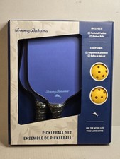Tommy Bahama Blue Pickleball Paddle Boxed Set  - includes 2 paddles and 2 balls