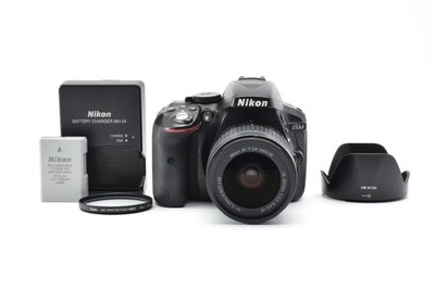 [Very Good] Nikon D5300 24.2MP DSLR Camera 111403clicks w/ AF-P 18-55mm Lens