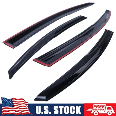 KAIY 4Pcs Wind Deflectors Window Vent Visors For Toyota Camry 4 Door Sedan 2025-2026