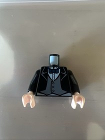NEW LEGO Alfred Pennyworth The Butler Bow Tie 7783 bat014