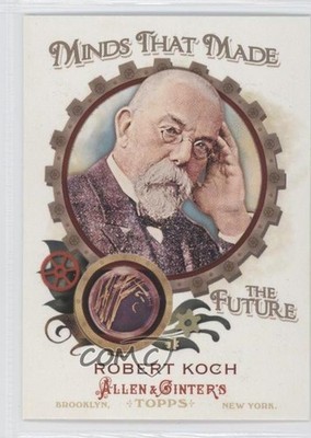 2011 Topps Allen & Ginter's Minds that Made the Future Robert Koch #MMF32 0j6